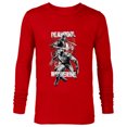thumbnail image 1 of Marvel Studios Deadpool & Wolverine in Black White Red Movie - Long Sleeve T-Shirt for Men - Customized-New Red, 1 of 5