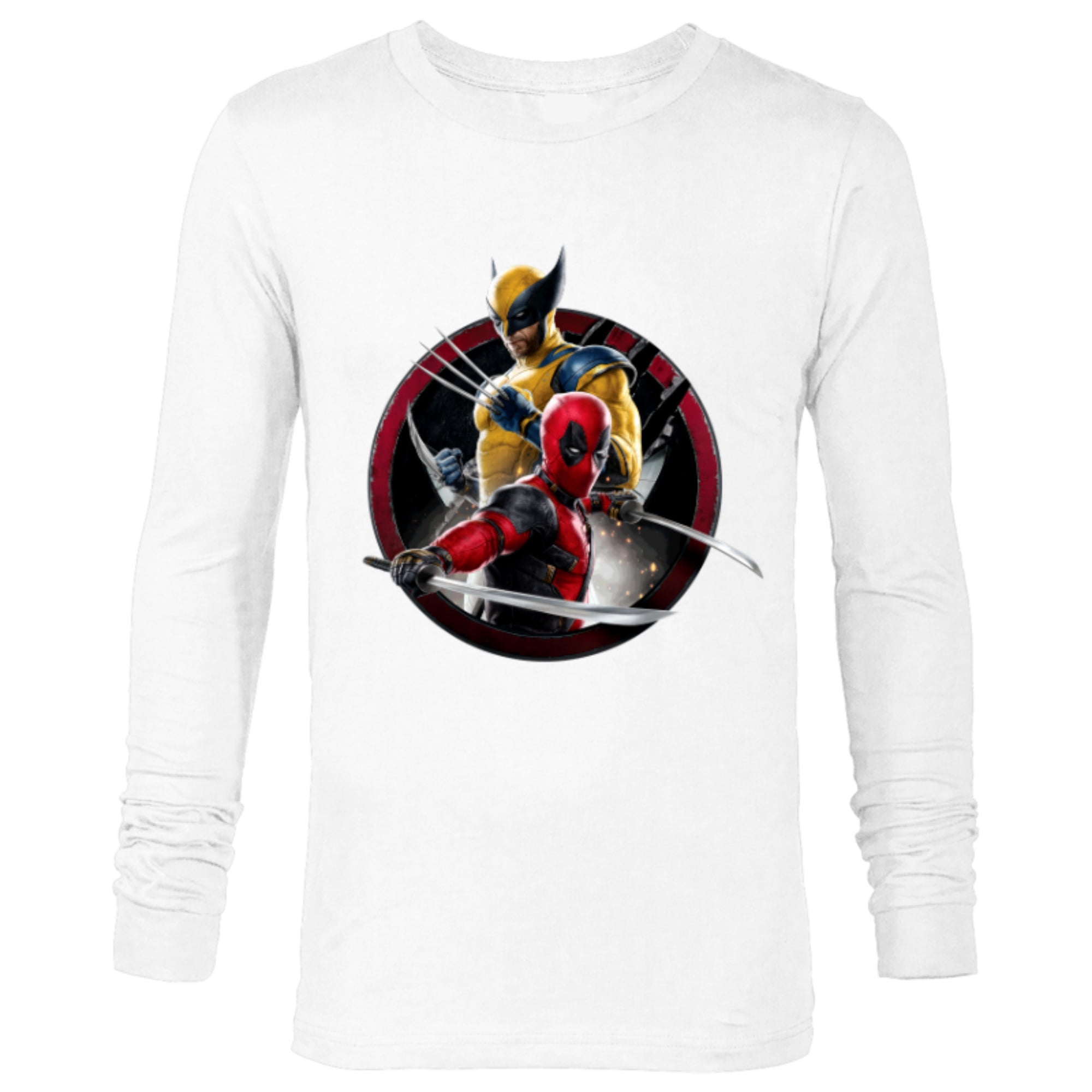 Marvel Studios Deadpool & Wolverine with Claw-Slashed Icon - Long ...
