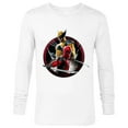 thumbnail image 1 of Marvel Studios Deadpool & Wolverine with Claw-Slashed Icon - Long Sleeve T-Shirt for Men - Customized-White, 1 of 5