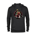 thumbnail image 1 of Marvel Studios Deadpool & Wolverine with Claw-Slashed Icon - Pullover Hoodie for Adults - Customized-Black, 1 of 5