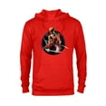 thumbnail image 1 of Marvel Studios Deadpool & Wolverine with Claw-Slashed Icon - Pullover Hoodie for Adults - Customized-Red, 1 of 5