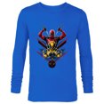 thumbnail image 1 of Marvel Studios Deadpool & Wolverine with Claw-Slashed Logo - Long Sleeve T-Shirt for Men - Customized-Navy, 1 of 5