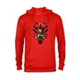thumbnail image 1 of Marvel Studios Deadpool & Wolverine with Claw-Slashed Logo - Pullover Hoodie for Adults - Customized-Red, 1 of 5