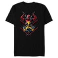 thumbnail image 1 of Marvel Studios Deadpool & Wolverine with Claw-Slashed Logo - Short Sleeve Blended T-Shirt for Adults - Customized-Black, 1 of 5