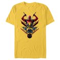 thumbnail image 1 of Marvel Studios Deadpool & Wolverine with Claw-Slashed Logo - Short Sleeve Blended T-Shirt for Adults - Customized-Yellow, 1 of 5