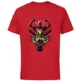 thumbnail image 1 of Marvel Studios Deadpool & Wolverine with Claw-Slashed Logo - Short Sleeve Cotton T-Shirt for Adults - Customized-Red, 1 of 5