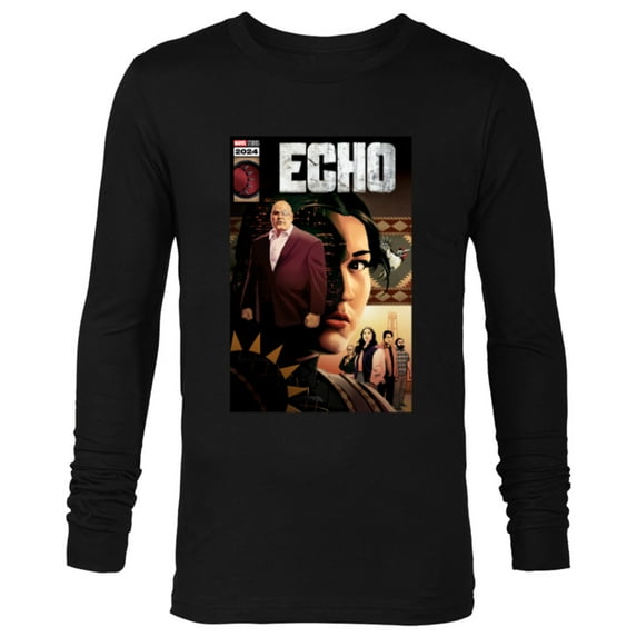 Marvel Studios Echo TV Series 2024 Comic Cover Art Disney+ - Long Sleeve T-Shirt for Men - Customized-Black