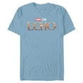 thumbnail image 1 of Marvel Studios Echo TV Series Logo Disney+ - Short Sleeve Blended T-Shirt for Adults - Customized-Ocean Blue, 1 of 5
