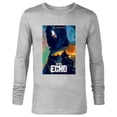 thumbnail image 1 of Marvel Studios Echo TV Series Maya Kingpin Logo & Poster Art - Long Sleeve T-Shirt for Men - Customized-Athletic Heather, 1 of 5