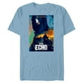 thumbnail image 1 of Marvel Studios Echo TV Series Maya Kingpin Logo & Poster Art - Short Sleeve Blended T-Shirt for Adults - Customized-Ocean Blue, 1 of 5