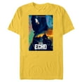 thumbnail image 1 of Marvel Studios Echo TV Series Maya Kingpin Logo & Poster Art - Short Sleeve Blended T-Shirt for Adults - Customized-Yellow, 1 of 5