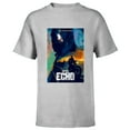 thumbnail image 1 of Marvel Studios Echo TV Series Maya Kingpin Logo & Poster Art - Short Sleeve T-Shirt for Kids - Customized-Athletic Heather, 1 of 5