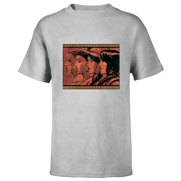 Marvel Studios Echo TV Series Maya Lopez Generations Disney - Short Sleeve T-Shirt for Kids - Customized-Athletic Heather