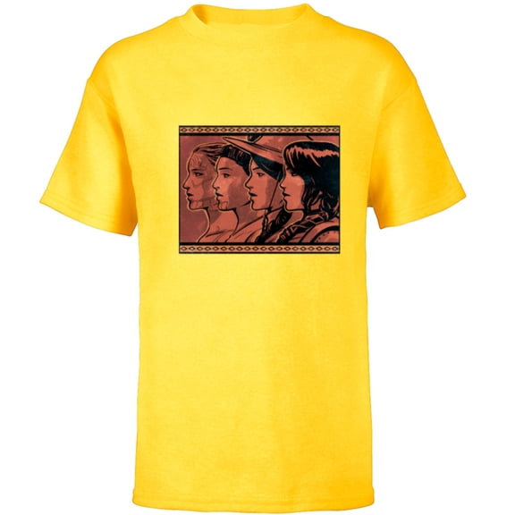 Marvel Studios Echo TV Series Maya Lopez Generations Disney  - Short Sleeve T-Shirt for Kids - Customized-Yellow