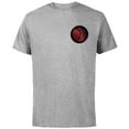 thumbnail image 1 of Marvel Studios Echo TV Series Sun Symbol Logo Disney+ - Short Sleeve Cotton T-Shirt for Adults - Customized-Athletic Heather, 1 of 5