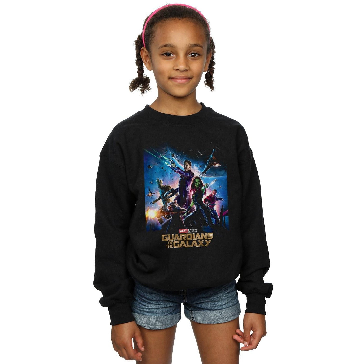 Marvel Studios Girls Guardians Of The Galaxy Poster Sweatshirt