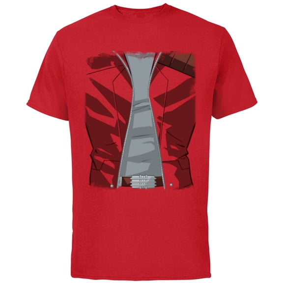 Marvel Studios Guardians of the Galaxy Star-Lord Costume - Short Sleeve Cotton T-Shirt for Adults - Customized-Red