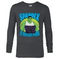 thumbnail image 1 of Marvel Studios Hulk Spandex is Your Best Friend She-Hulk - Long Sleeve T-Shirt for Men - Customized-Charcoal Heather, 1 of 5