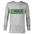thumbnail image 1 of Marvel Studios Hulk Training Center She-Hulk Disney+ - Long Sleeve T-Shirt for Men - Customized-Athletic Heather, 1 of 5