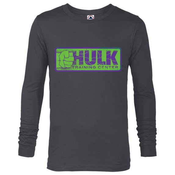 Marvel Studios Hulk Training Center She-Hulk Disney+ - Long Sleeve T-Shirt for Men - Customized-Charcoal Heather