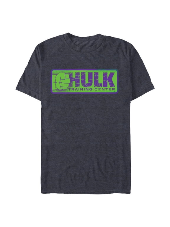 Studios Hulk Training Center She-Hulk Disney+ - Short Sleeve Blended T-Shirt for Adults - Customized-Navy Heather