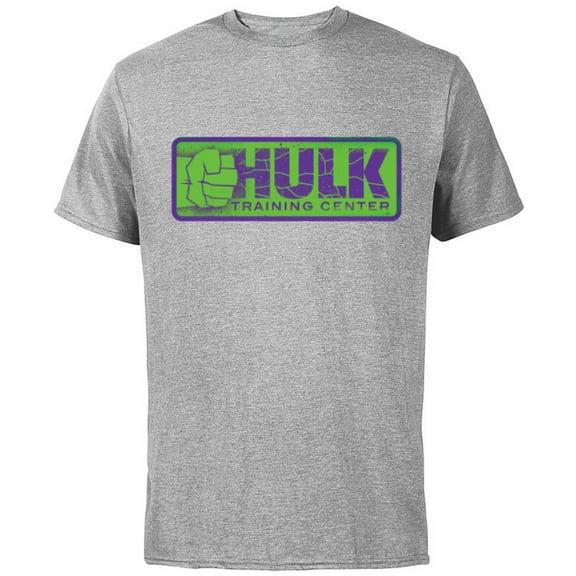 Marvel Studios Hulk Training Center She-Hulk Disney  - Short Sleeve Cotton T-Shirt for Adults - Customized-Athletic Heather