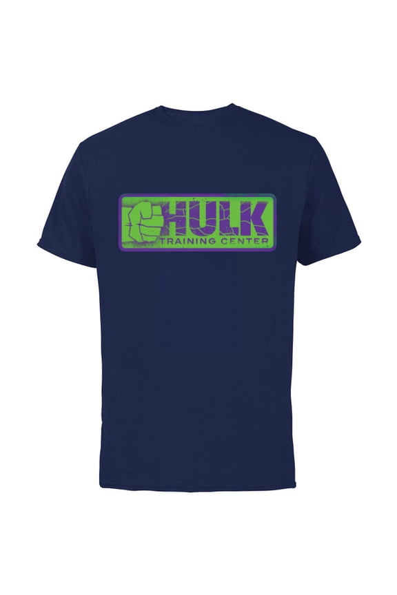 Studios Hulk Training Center She-Hulk Disney+ - Short Sleeve Cotton T-Shirt for Adults - Customized-Navy