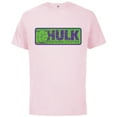 thumbnail image 1 of Marvel Studios Hulk Training Center She-Hulk Disney+ - Short Sleeve Cotton T-Shirt for Adults - Customized-Soft Pink, 1 of 5