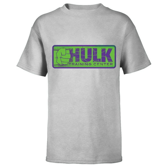 Marvel Studios Hulk Training Center She-Hulk Disney  - Short Sleeve T-Shirt for Kids - Customized-Athletic Heather