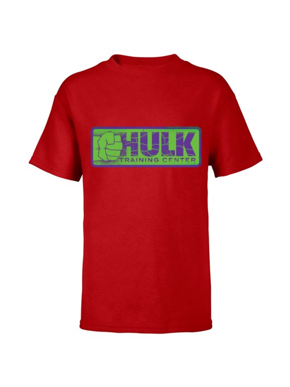 Studios Hulk Training Center She-Hulk Disney+ - Short Sleeve T-Shirt for Kids - Customized-Red