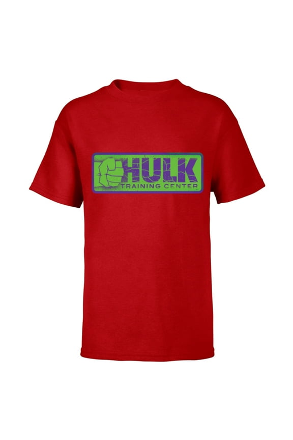Studios Hulk Training Center She-Hulk Disney+ - Short Sleeve T-Shirt for Kids - Customized-Red
