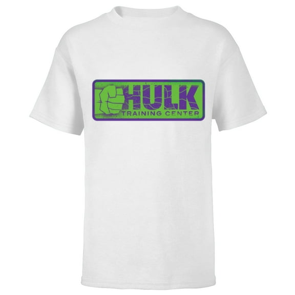 Marvel Studios Hulk Training Center She-Hulk Disney+ - Short Sleeve T-Shirt for Kids - Customized-White