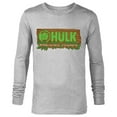 thumbnail image 1 of Marvel Studios Hulk Training Center Tropical Sign She-Hulk - Long Sleeve T-Shirt for Men - Customized-Athletic Heather, 1 of 5