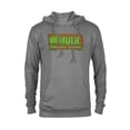 thumbnail image 1 of Marvel Studios Hulk Training Center Tropical Sign She-Hulk - Pullover Hoodie for Adults - Customized-Athletic Heather, 1 of 5