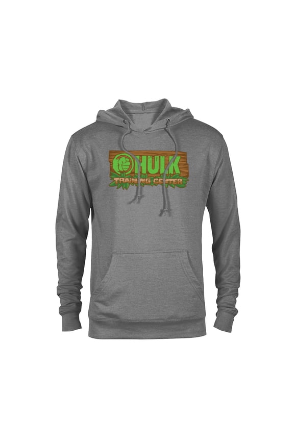 Studios Hulk Training Center Tropical Sign She-Hulk - Pullover Hoodie for Adults - Customized-Athletic Heather