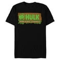 thumbnail image 1 of Marvel Studios Hulk Training Center Tropical Sign She-Hulk - Short Sleeve Blended T-Shirt for Adults - Customized-Black, 1 of 5