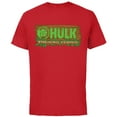 thumbnail image 1 of Marvel Studios Hulk Training Center Tropical Sign She-Hulk - Short Sleeve Cotton T-Shirt for Adults - Customized-Red, 1 of 5