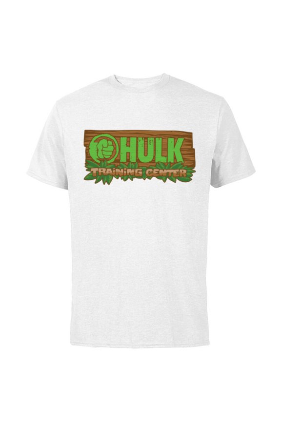 Studios Hulk Training Center Tropical Sign She-Hulk - Short Sleeve Cotton T-Shirt for Adults - Customized-White
