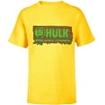 thumbnail image 1 of Marvel Studios Hulk Training Center Tropical Sign She-Hulk - Short Sleeve T-Shirt for Kids - Customized-Yellow, 1 of 5