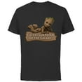 thumbnail image 1 of Marvel Studios’ I Am Groot Cutest Guardian Of The Galaxy - Short Sleeve Cotton T-Shirt for Adults - Customized-Black, 1 of 5