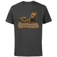 thumbnail image 1 of Marvel Studios’ I Am Groot Cutest Guardian Of The Galaxy - Short Sleeve Cotton T-Shirt for Adults - Customized-Charcoal, 1 of 5