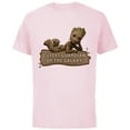 thumbnail image 1 of Marvel Studios’ I Am Groot Cutest Guardian Of The Galaxy - Short Sleeve Cotton T-Shirt for Adults - Customized-Soft Pink, 1 of 5