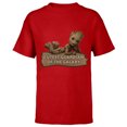 thumbnail image 1 of Marvel Studios’ I Am Groot Cutest Guardian Of The Galaxy - Short Sleeve T-Shirt for Kids - Customized-Red, 1 of 5