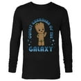 thumbnail image 1 of Marvel Studios I Am Groot Cutest Guardians of the Galaxy - Long Sleeve T-Shirt for Men - Customized-Black, 1 of 5
