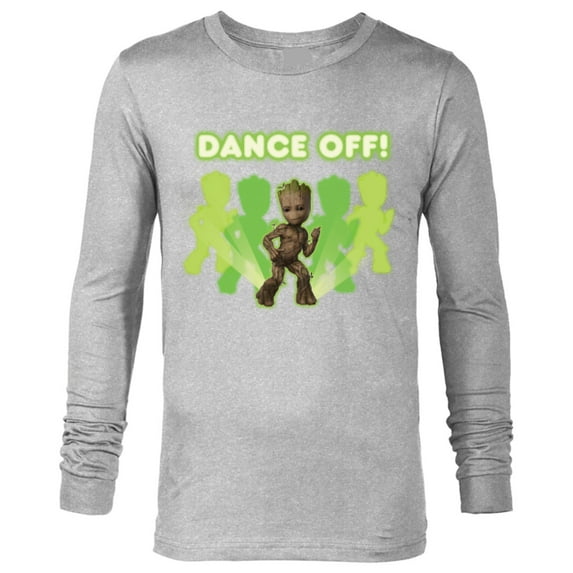 Marvel Studios’ I Am Groot Dance Off! - Long Sleeve T-Shirt for Men - Customized-Athletic Heather