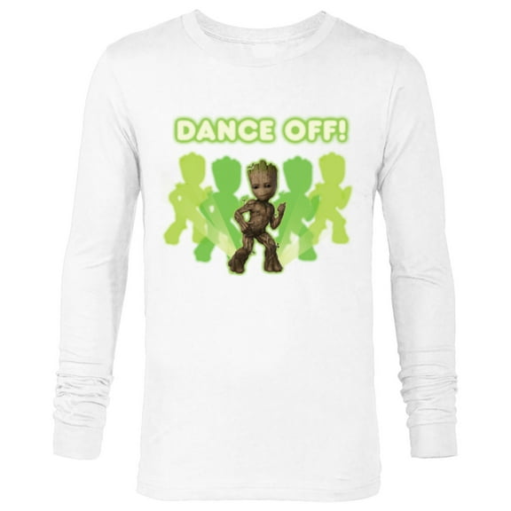 Marvel Studios’ I Am Groot Dance Off! - Long Sleeve T-Shirt for Men - Customized-White