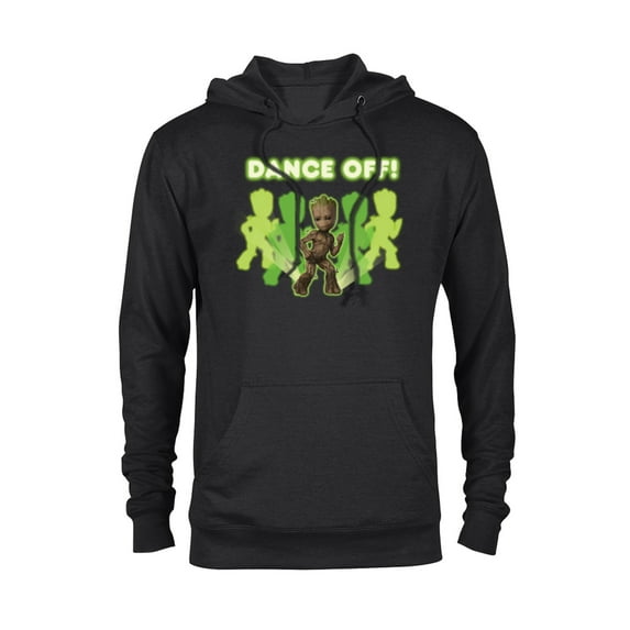 Marvel Studios’ I Am Groot Dance Off! - Pullover Hoodie for Adults - Customized-Black