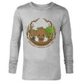 thumbnail image 1 of Marvel Studios’ I Am Groot Everyone’s Favorite Little Tree - Long Sleeve T-Shirt for Men - Customized-Athletic Heather, 1 of 5