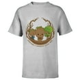 thumbnail image 1 of Marvel Studios’ I Am Groot Everyone’s Favorite Little Tree - Short Sleeve T-Shirt for Kids - Customized-Athletic Heather, 1 of 5