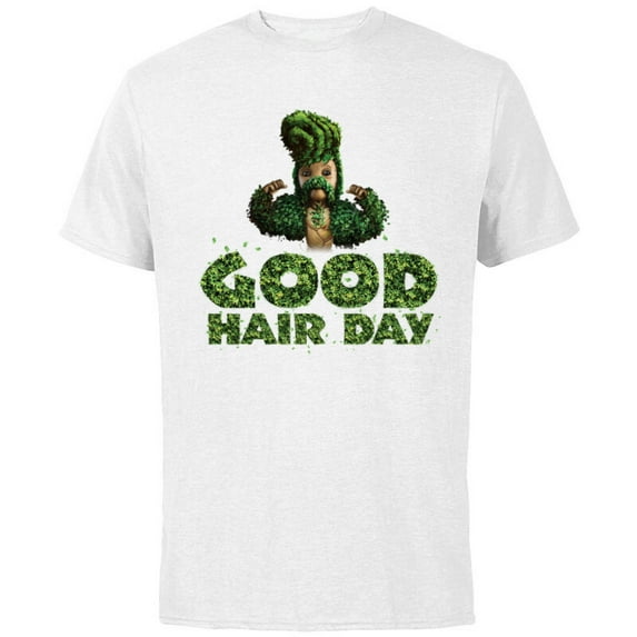 Marvel Studios I Am Groot Good Hair Day - Short Sleeve Cotton T-Shirt for Adults - Customized-White